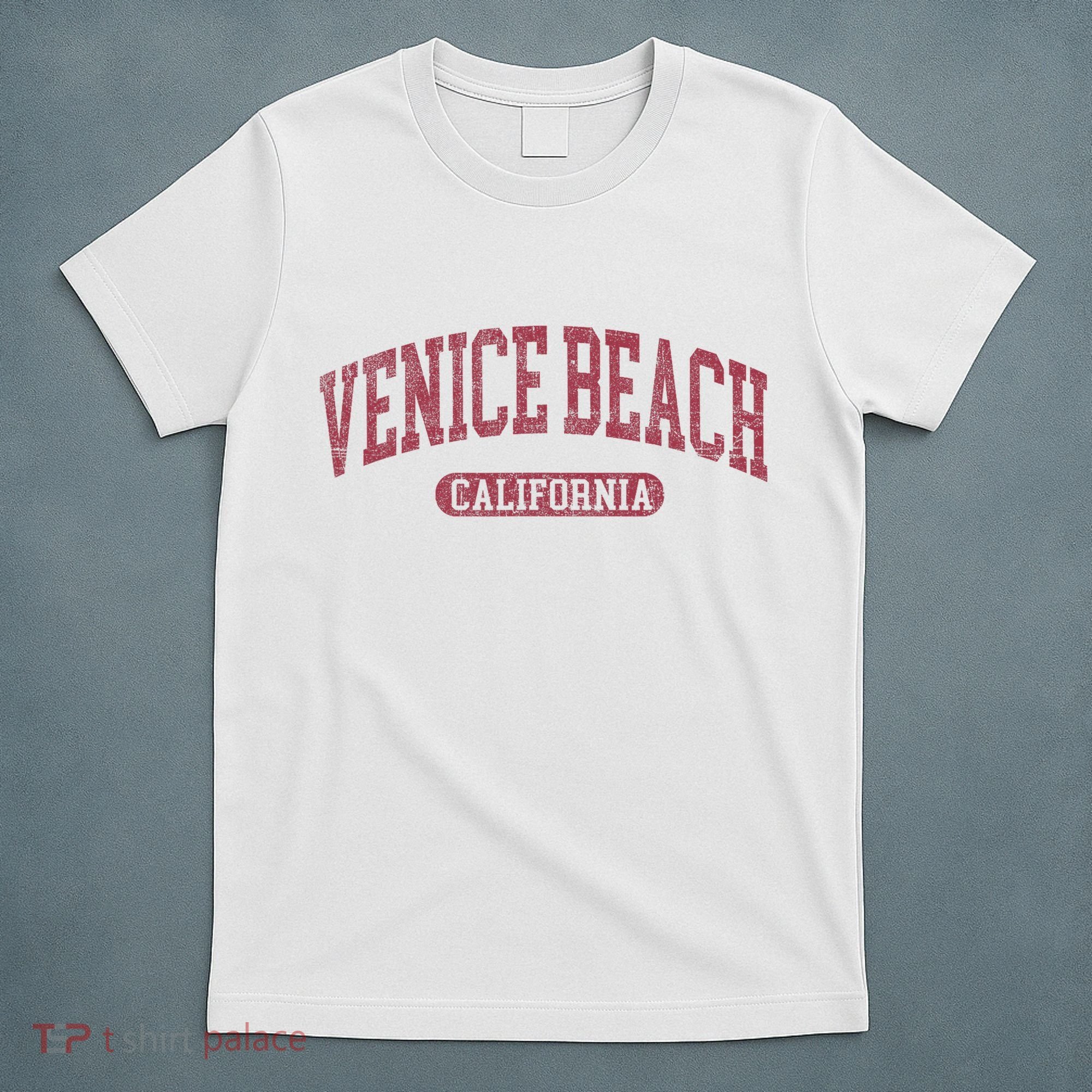 Vintage Venice Beach Est 1905 California Ca Retro Throwback T-Shirt