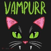 Vampurr Vampire Cat Funny Halloween Costume Pajama Set thumb 2