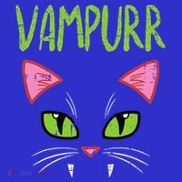 Vampurr Vampire Cat Funny Halloween Costume Kids Hoodie thumb 5