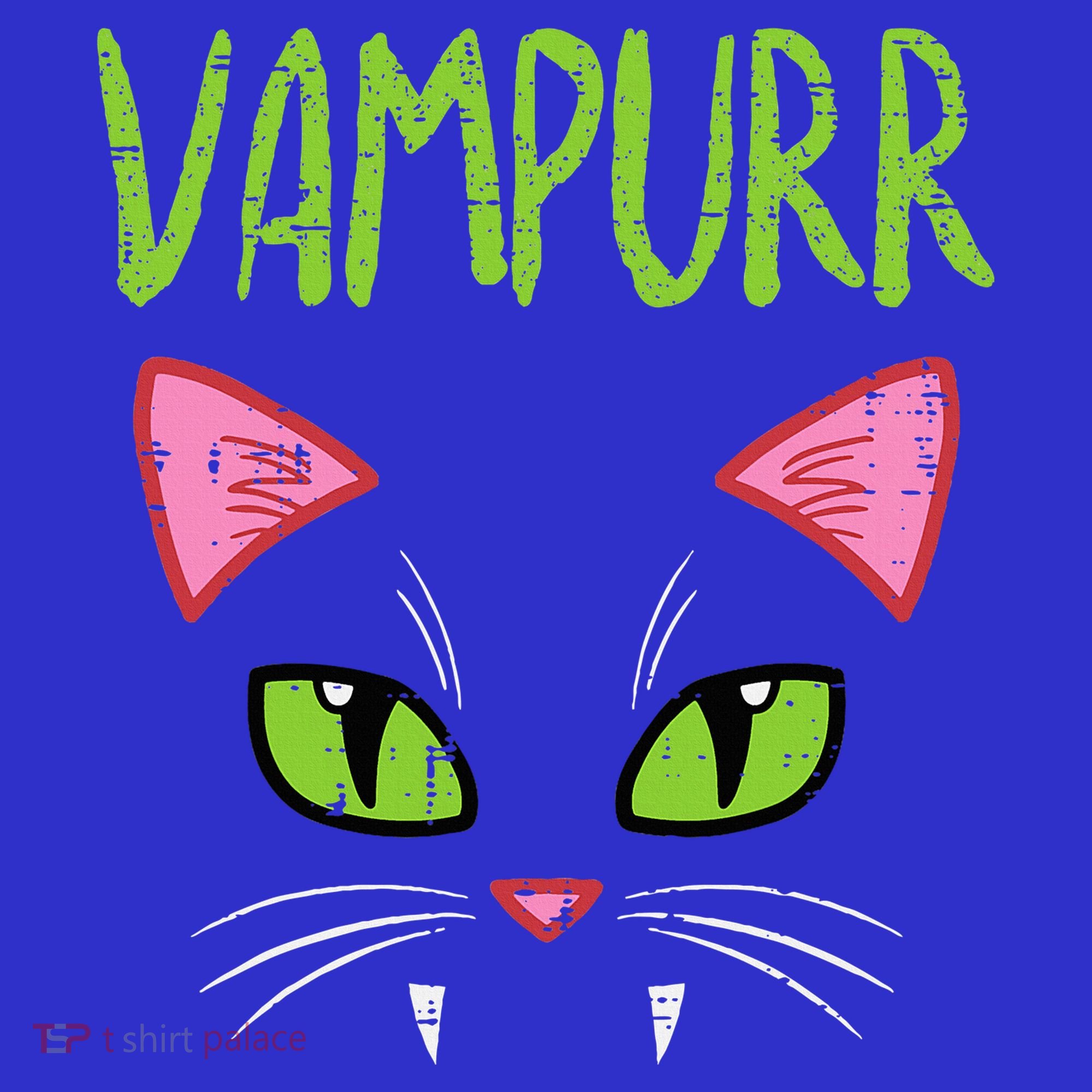 Vampurr Vampire Cat Funny Halloween Costume Kids Hoodie