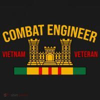 Vietnam Veteran Combat Engineer symbol Hoodie thumb 2