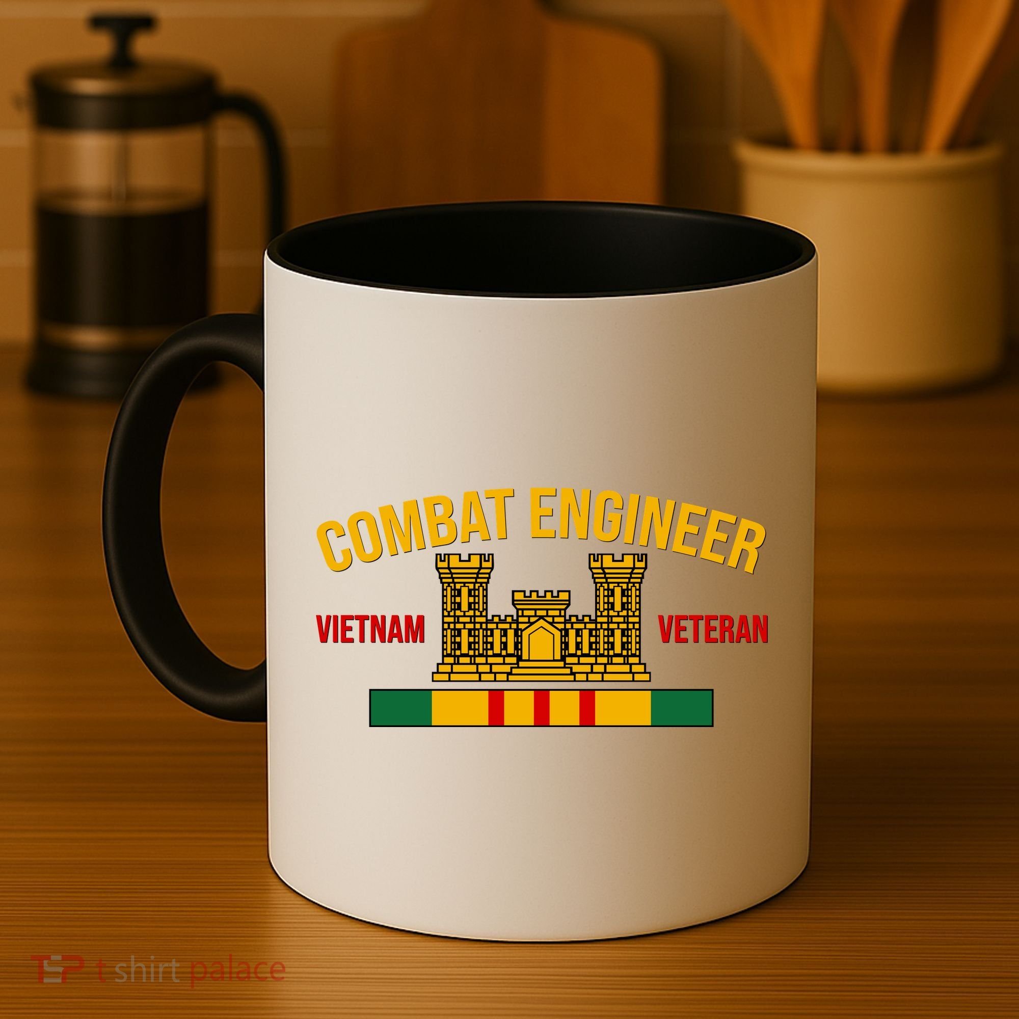 Vietnam Veteran Combat Engineer symbol Coffee Mug