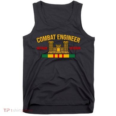 Vietnam Veteran Combat Engineer symbol Tank Top