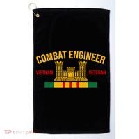 Vietnam Veteran Combat Engineer symbol Golf Towel thumb 0