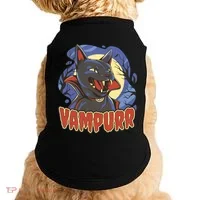 Vampurr Vampire Cat Doggie Tank thumb 0