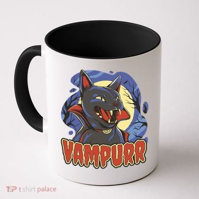 Vampurr Vampire Cat Coffee Mug