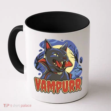 Vampurr Vampire Cat Coffee Mug