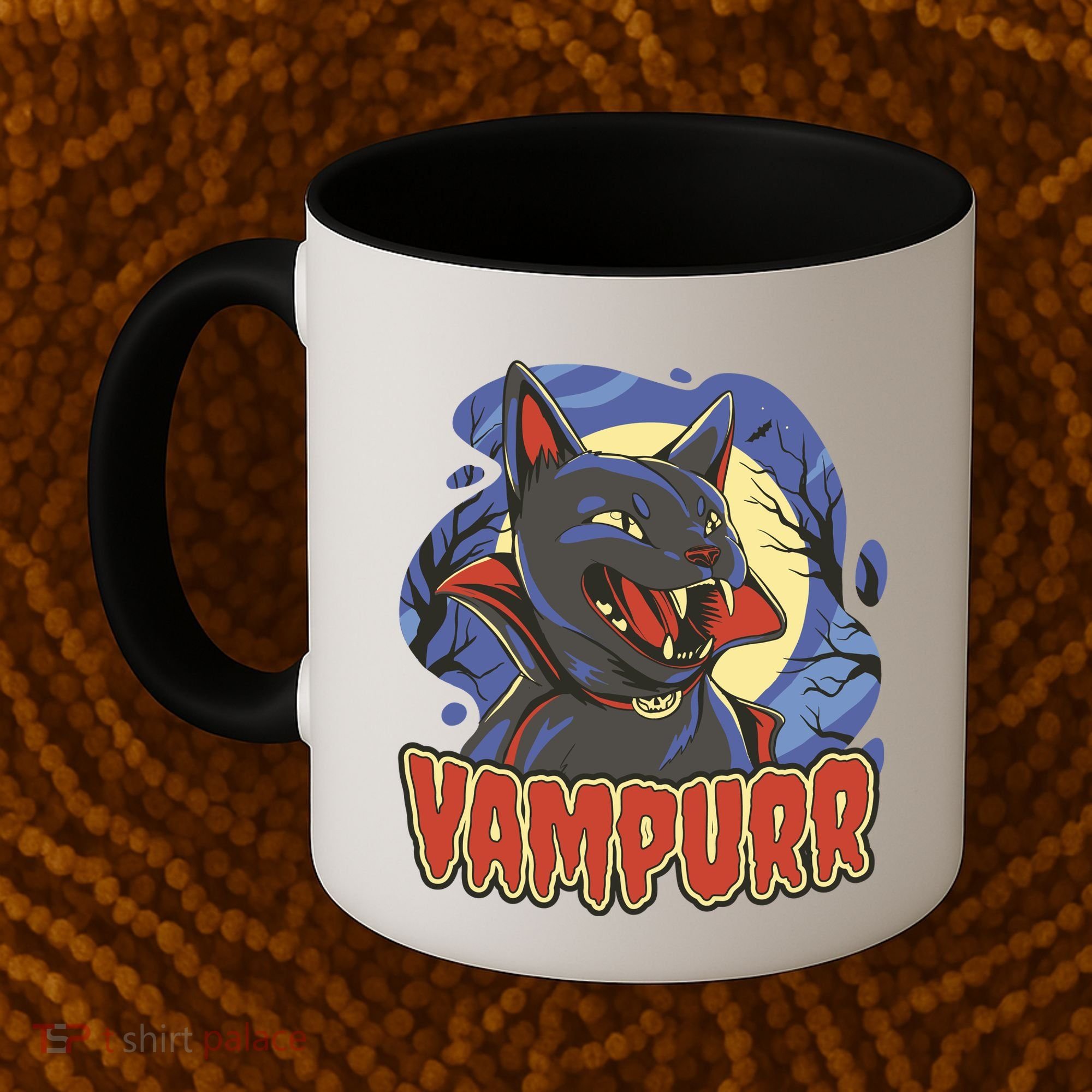 Vampurr Vampire Cat Coffee Mug