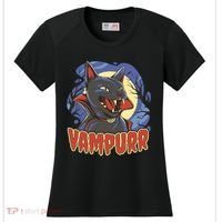 Vampurr Vampire Cat Women's Cooling Performance Crew T-Shirt thumb 0