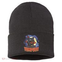 Vampurr Vampire Cat Sustainable Knit Beanie thumb 0