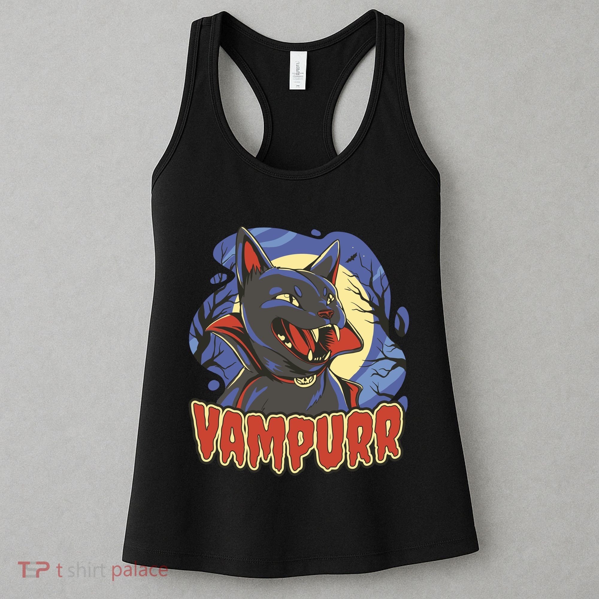 Vampurr Vampire Cat Women's Tank Top