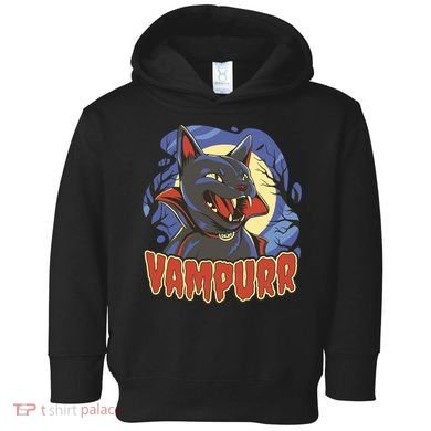 Vampurr Vampire Cat Toddler Hoodie