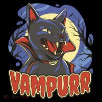 Vampurr Vampire Cat Toddler Hoodie thumb 2