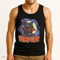 Vampurr Vampire Cat Tank Top thumb 3