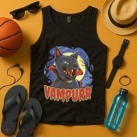 Vampurr Vampire Cat Tank Top thumb 4