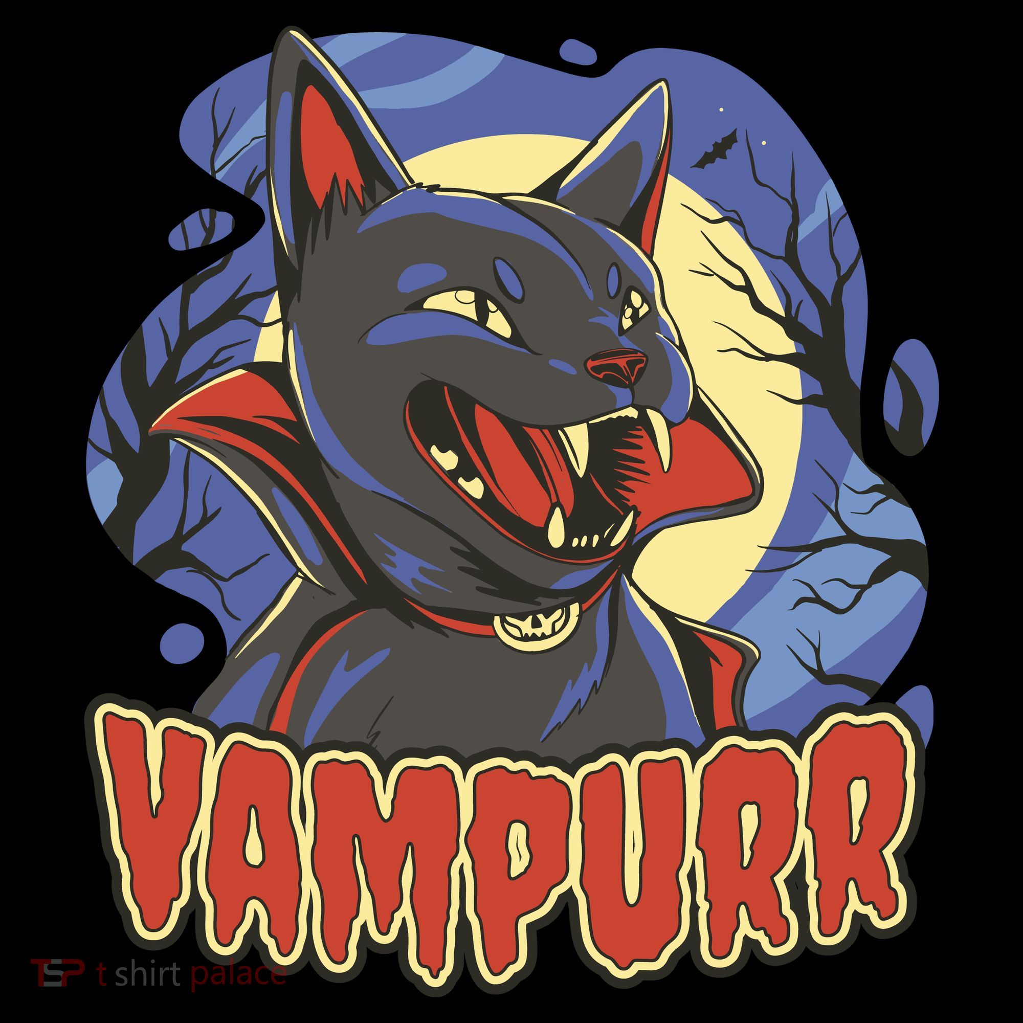 Vampurr Vampire Cat Tote Bag