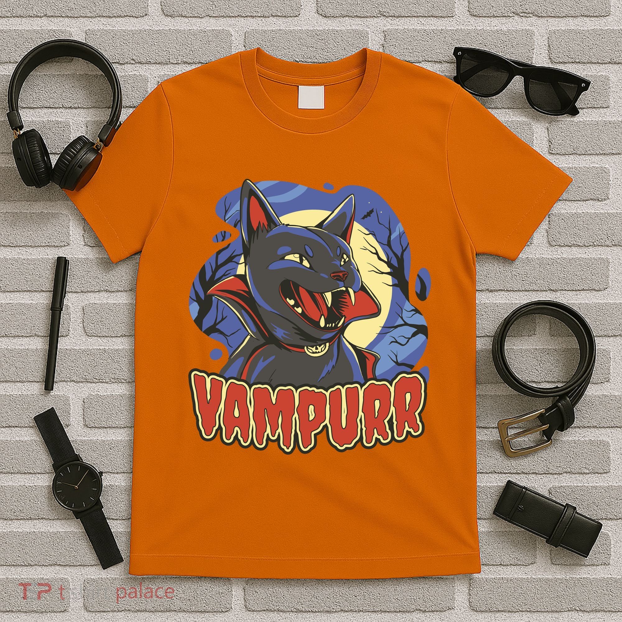 Vampurr Vampire Cat T-Shirt