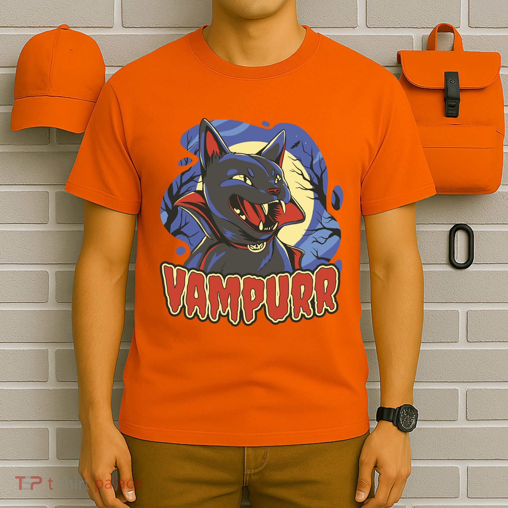 Vampurr Vampire Cat T-Shirt