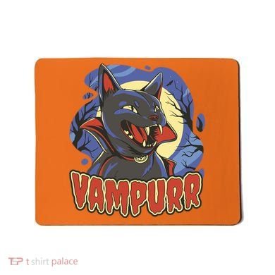 Vampurr Vampire Cat Mousepad