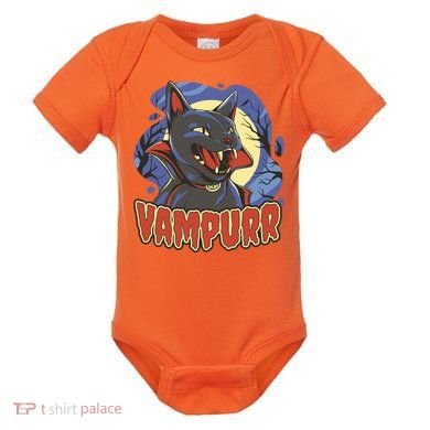 Vampurr Vampire Cat Baby Bodysuit