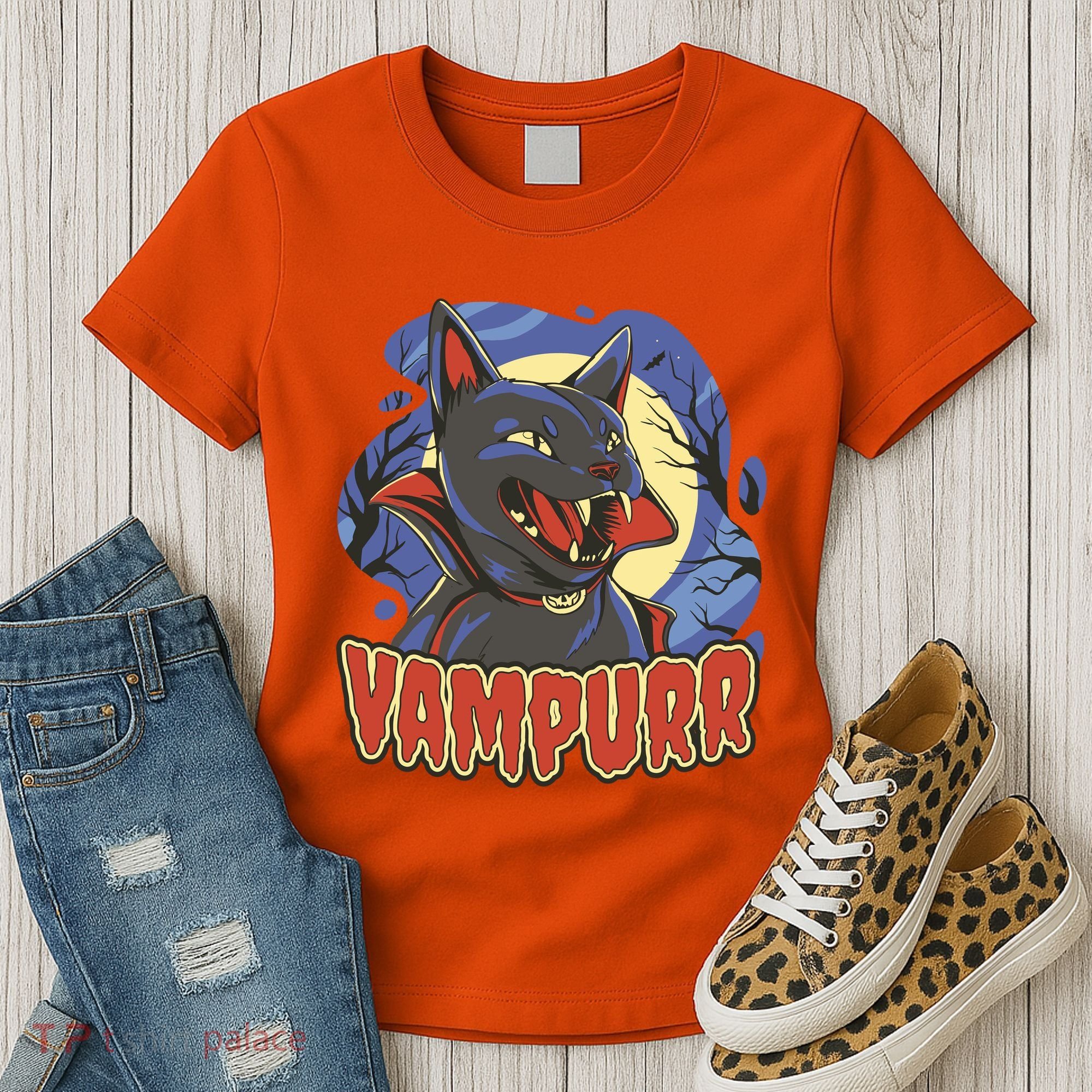 Vampurr Vampire Cat Women's T-Shirt