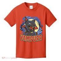 Vampurr Vampire Cat Kids T-Shirt thumb 0