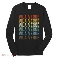 Vila Verde City Portugal Retro Long Sleeve Shirt thumb 0