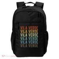 Vila Verde City Portugal Retro Backpack thumb 0