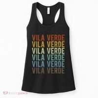 Vila Verde City Portugal Retro Women's Tank Top thumb 0