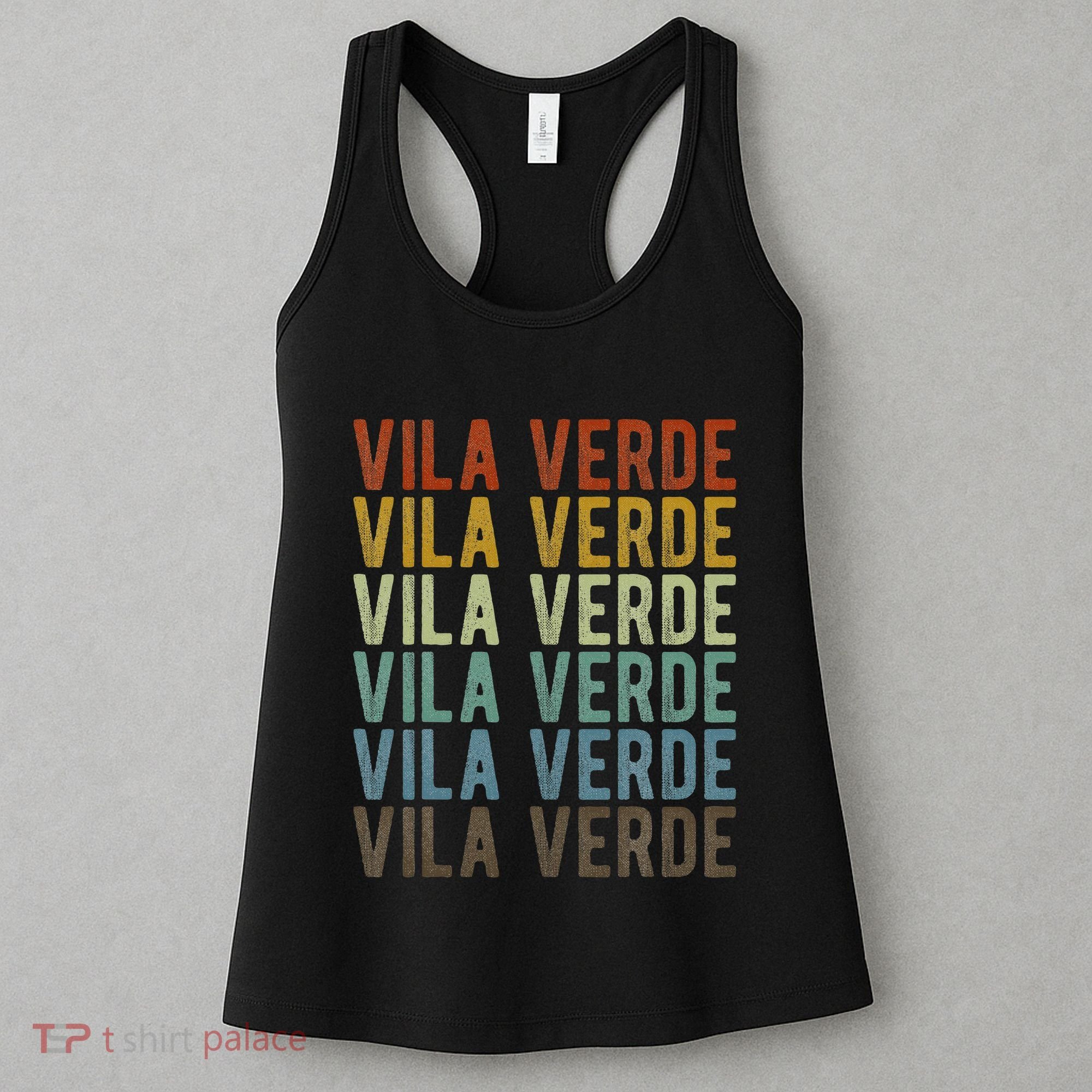 Vila Verde City Portugal Retro Women's Tank Top