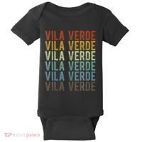 Vila Verde City Portugal Retro Baby Bodysuit thumb 0