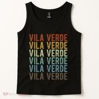 Vila Verde City Portugal Retro Tank Top thumb 2
