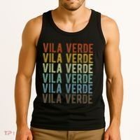 Vila Verde City Portugal Retro Tank Top thumb 3