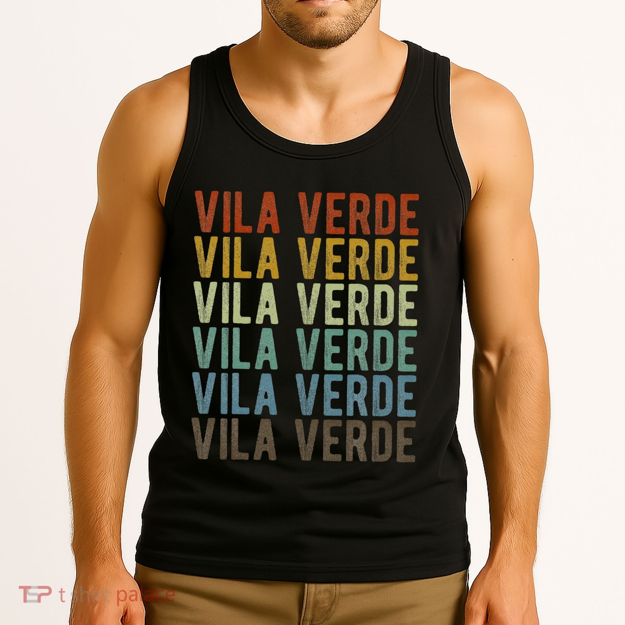 Vila Verde City Portugal Retro Tank Top