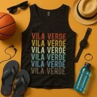 Vila Verde City Portugal Retro Tank Top thumb 4