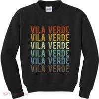 Vila Verde City Portugal Retro Kids Sweatshirt thumb 0