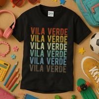 Vila Verde City Portugal Retro Kids T-Shirt thumb 3