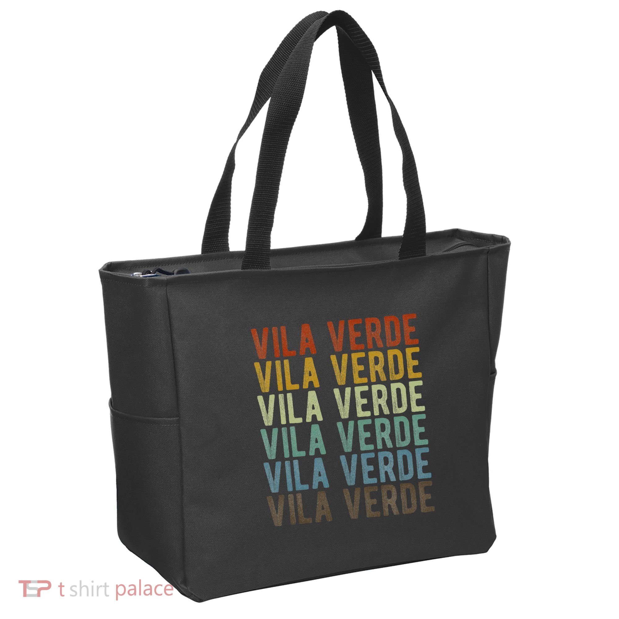 Vila Verde City Portugal Retro Tote Bag