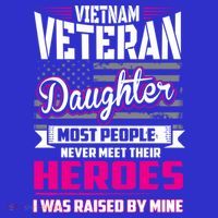 Vietnam Veteran Daughter Cute Gift Raised By My Hero Mousepad thumb 1