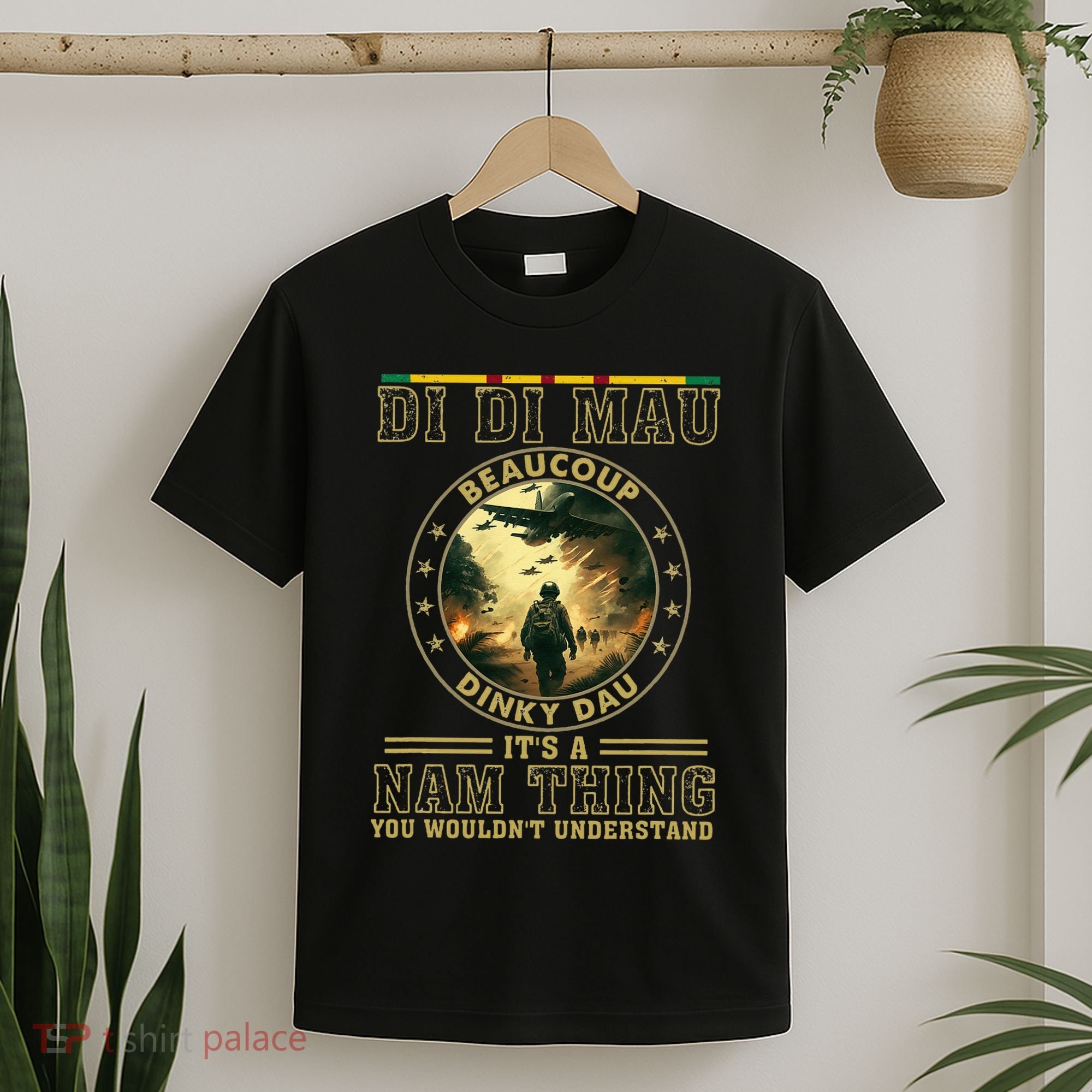 Vietnam Veteran Di Di Mau Vietnam War Memorial Day T-Shirt