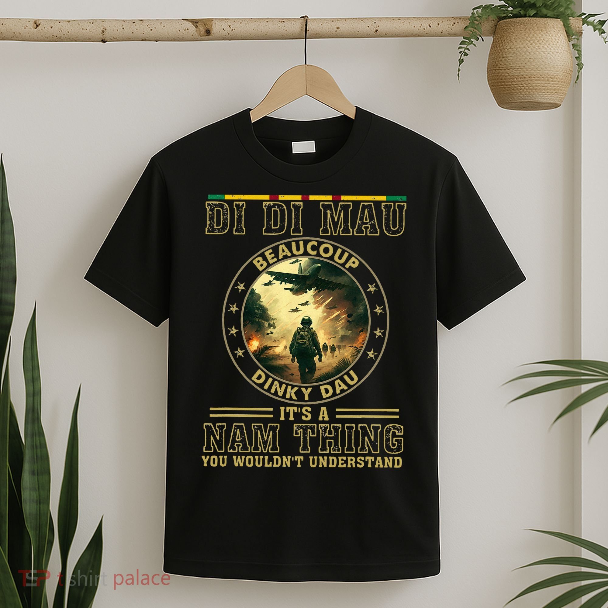Vietnam Veteran Di Di Mau Vietnam War Memory Memorial Day T-Shirt