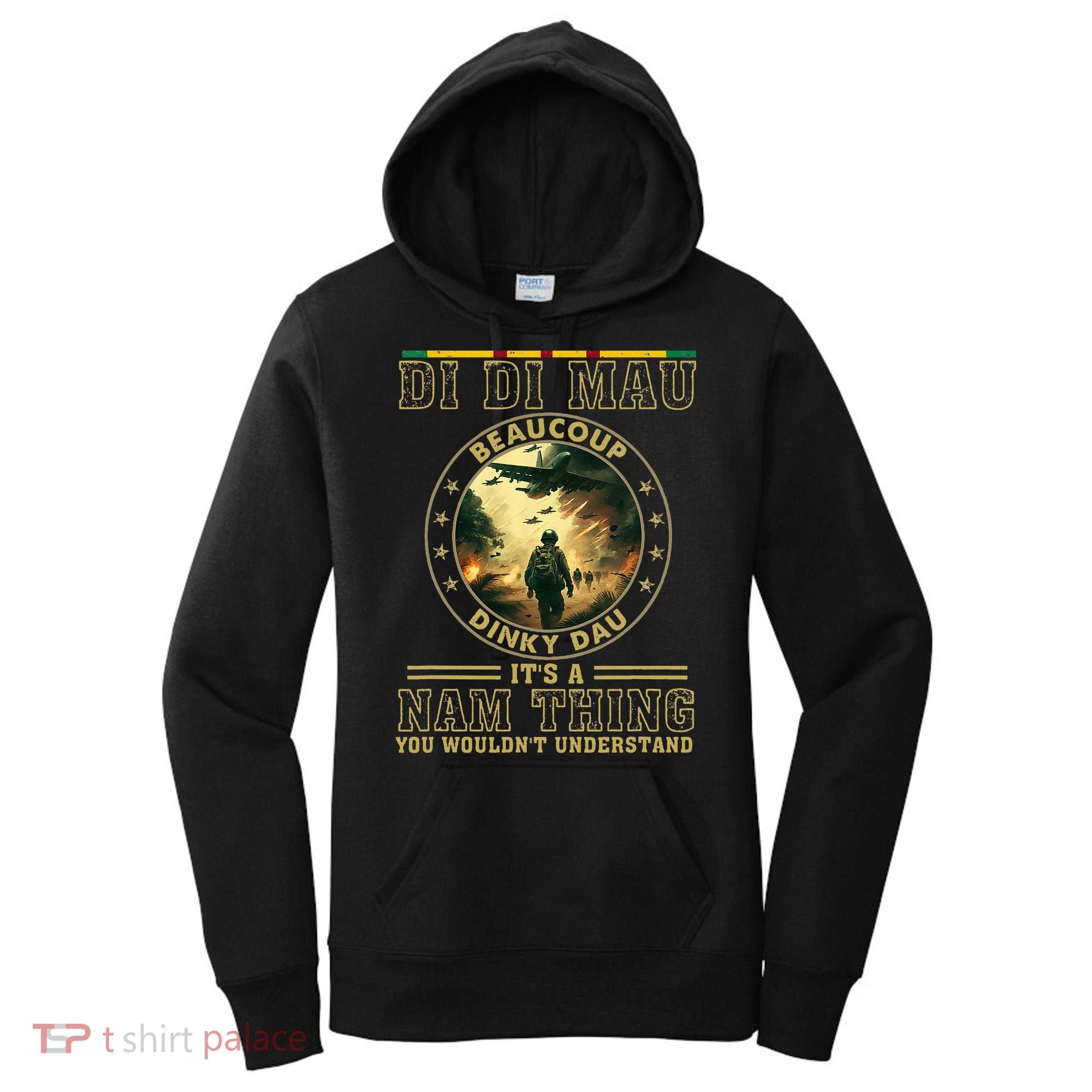 Vietnam Veteran Di Di Mau Vietnam War Memory Memorial Day Women's Hoodie