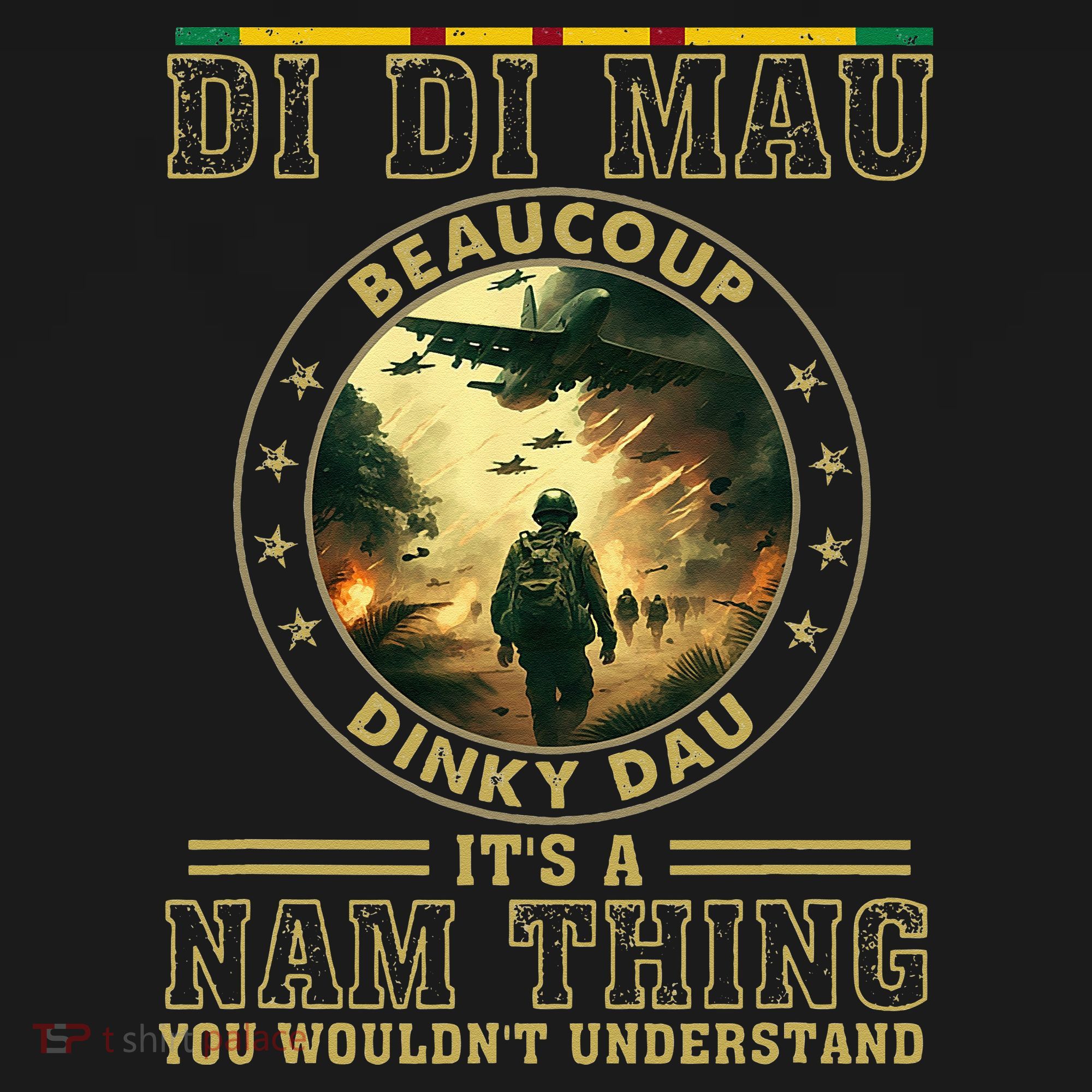 Vietnam Veteran Di Di Mau Vietnam War Memory Memorial Day Women's Tank Top