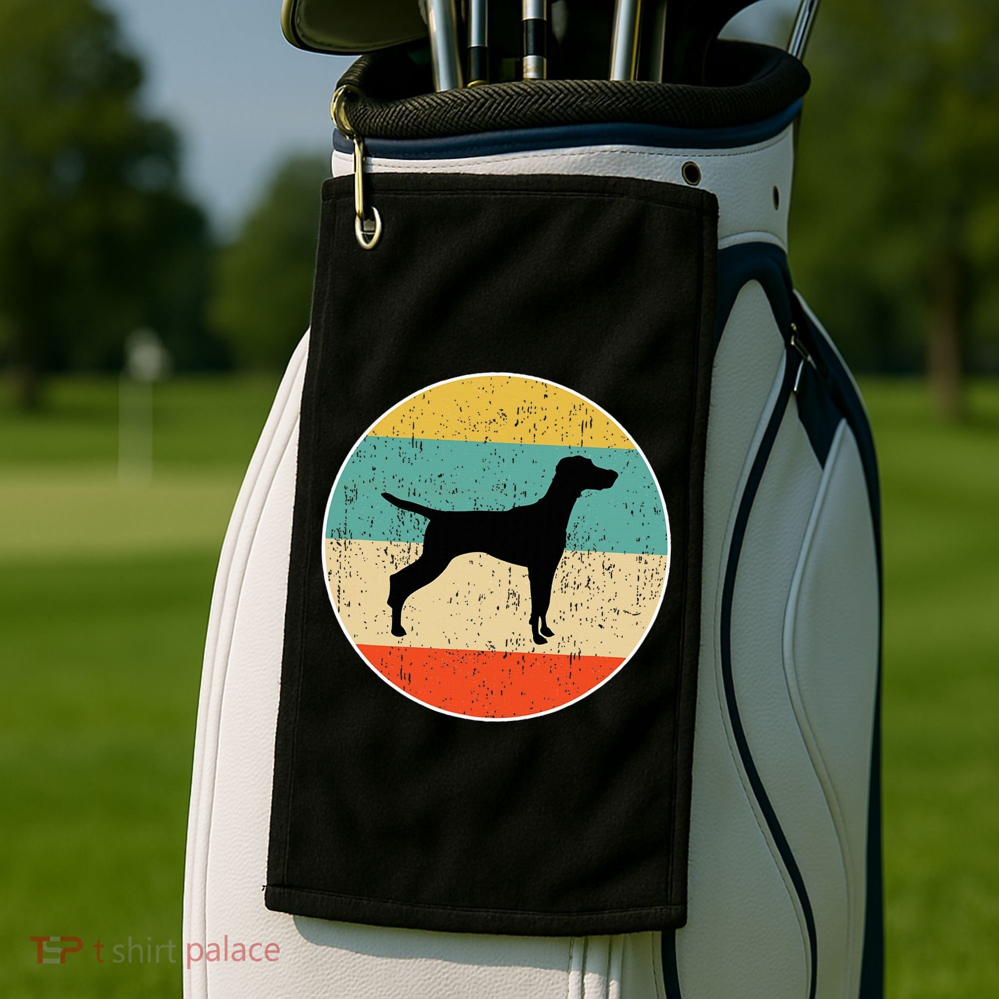 Vizsla Vizsla Dog Golf Towel