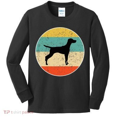 Vizsla Vizsla Dog Kids Long Sleeve Shirt