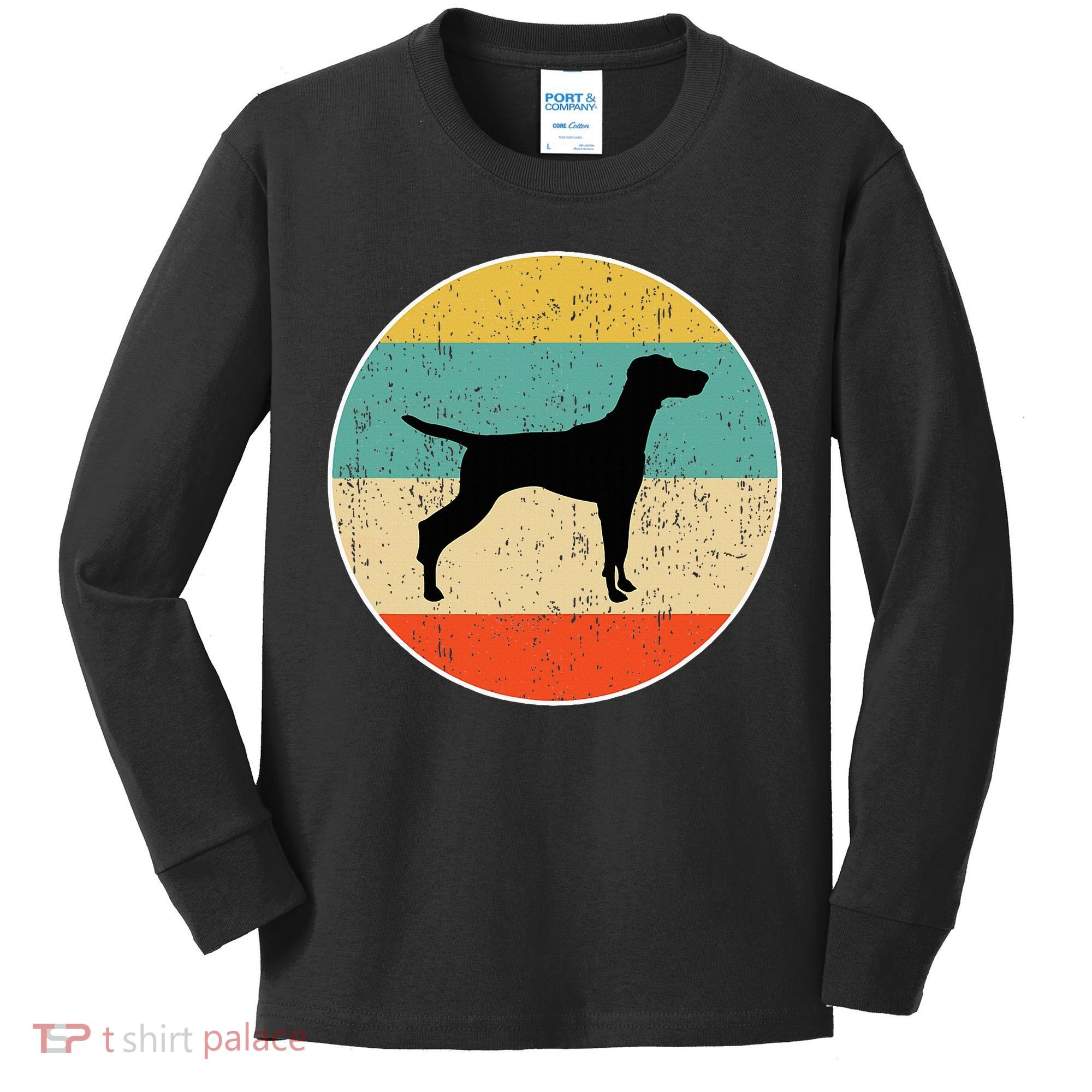 Vizsla Vizsla Dog Kids Long Sleeve Shirt