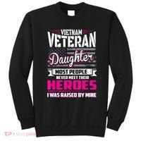Vietnam Veteran Daughter Raised By My Hero Sweatshirt thumb 0