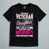 Vietnam Veteran Daughter Raised By My Hero T-Shirt thumb 5
