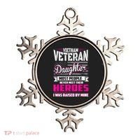 Vietnam Veteran Daughter Raised By My Hero Ornament thumb 0