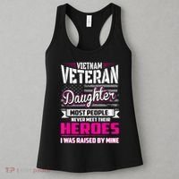Vietnam Veteran Daughter Raised By My Hero Women's Tank Top thumb 3